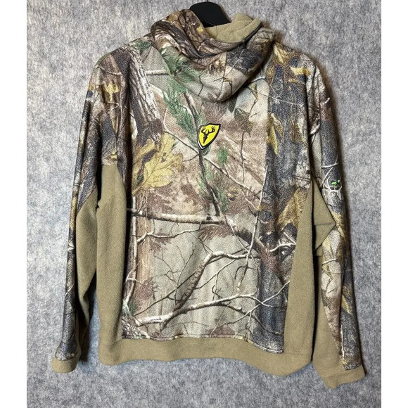 Scent Shield Mens Camo Hoodie Bone Collector Medium - Picture 5 of 7